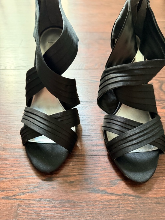 Nina Shoes Shoes - Black Strappy Women’s Dress heels